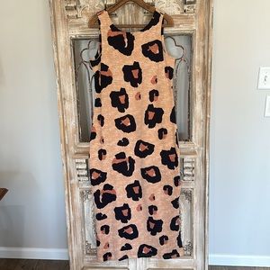 Animal Print Maxi Dress